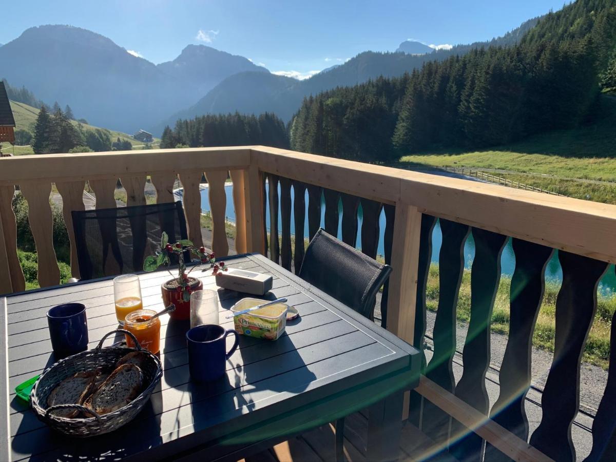 Chalet Proche Morzine Et Lac Leman Wifi Offert Le Biot 外观 照片