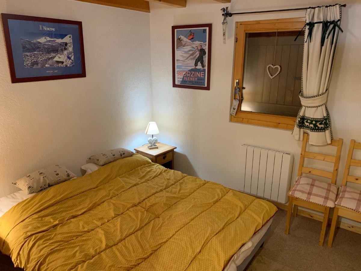 Chalet Proche Morzine Et Lac Leman Wifi Offert Le Biot 外观 照片